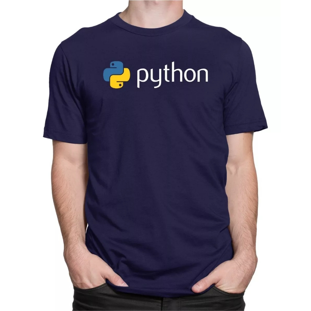 Camiseta Camisa Python Programador Code Computação Informática