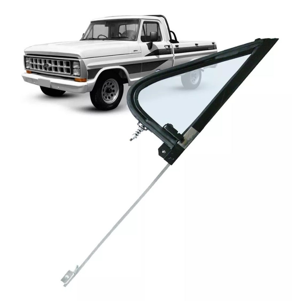 Quebra Vento Com Vidro Ford F1000 F100 F4000 F11000