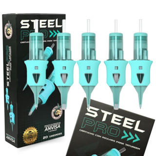 5un Cartuchos Premium Para Pen tatuagem Steel Pro Tattoo em Oferta na Shopee