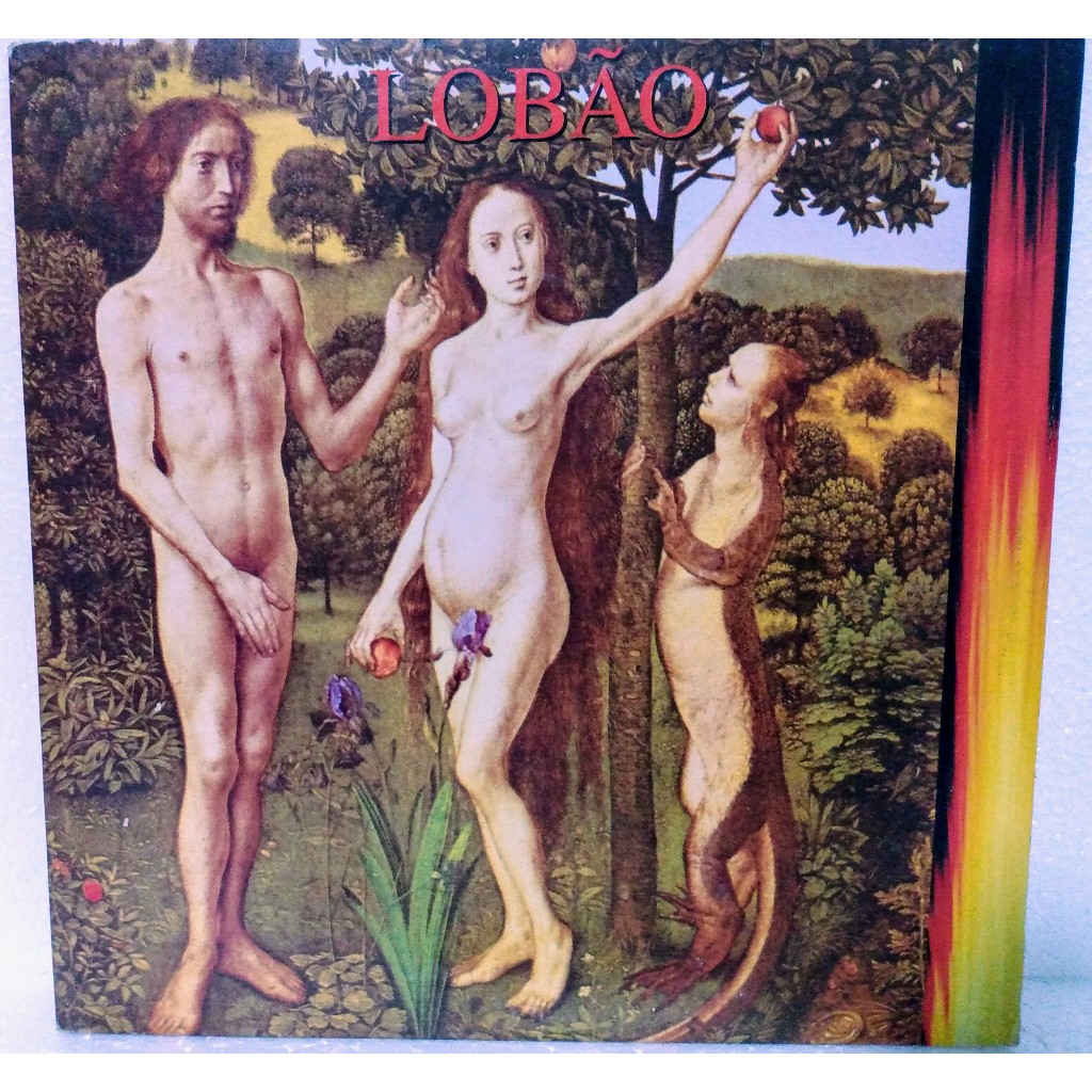 LP - Lobão - O Inferno é Fogo - c/encarte - 1991
