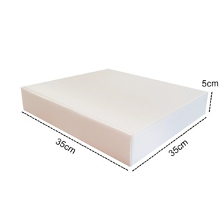 50 Caixas De Papelão 35x35x5 Branco Doces Salgados Montável em Oferta na Shopee