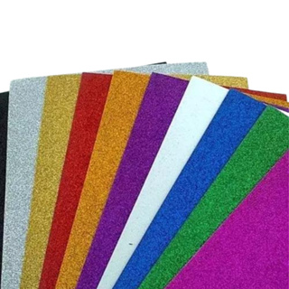 Eva Sortido Com Glitter 40x48 10 Folhas - Make+ em Oferta na Shopee