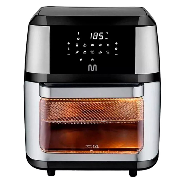 Air Fryer 12L Multilaser Multi Função Forno Fritadeira Eletrica