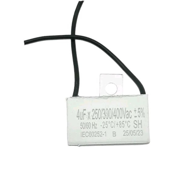 Capacitor CBB61 4UF e 400V para um ventilador de teto Ventisol