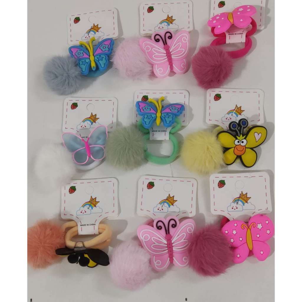 5kit tem 10 elásticos Elástico Rabicós de Cabelo