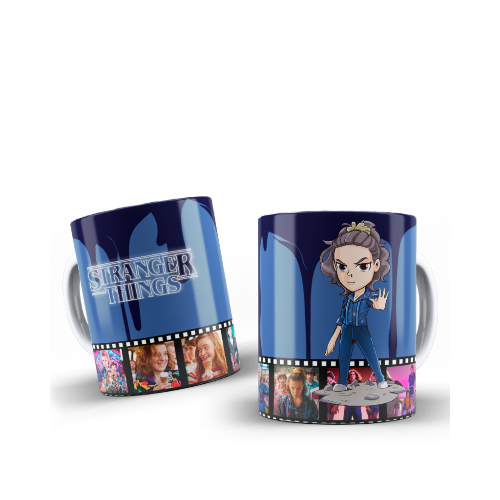 Caneca Personalizada Herois Marvel Stranger Things Dark Vader Coringa The Witcher