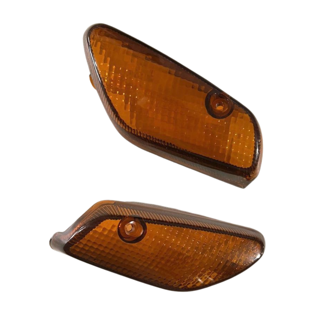 Lente pisca dianteira Direita/esquerda crypton 100 bronze em Oferta na Shopee