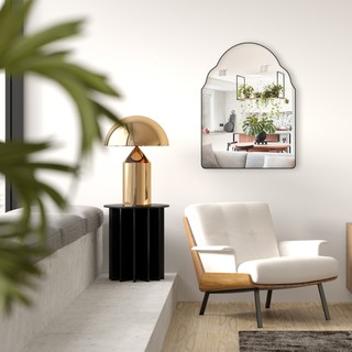 Espelho Para Salão De Beleza Orgânico 44x64cm - Mod Marrocos em Oferta na Shopee