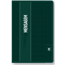 Bíblia A Mensagem - Letra Gigante - Capa Luxo Verde em Oferta na Shopee