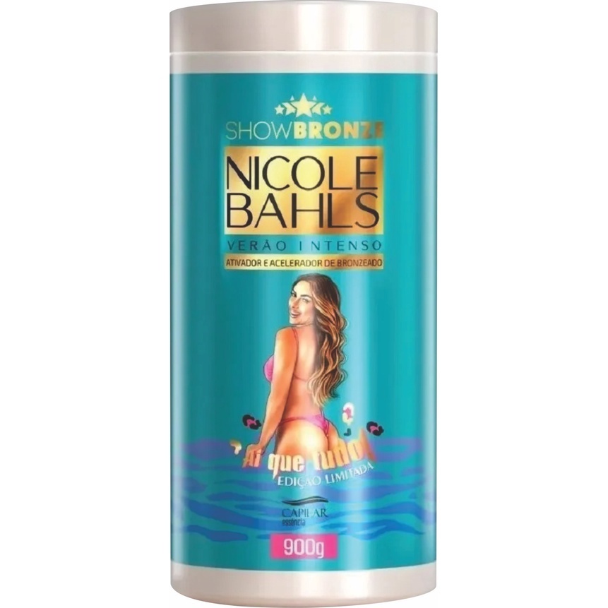 Ativador e Acelerador Nicole Bahls Show Bronze capilar 900g