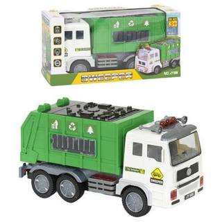 Brinquedo Caminhão De Plástico Carro De Lixo Coleta Para Limpeza