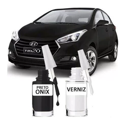Tinta Tira Risco Automotivo Preto Onix Lisa - EB Hyundai Envio Imediato
