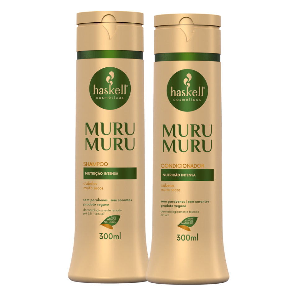 Kit Shampoo e Condicionador Murumuru Haskell