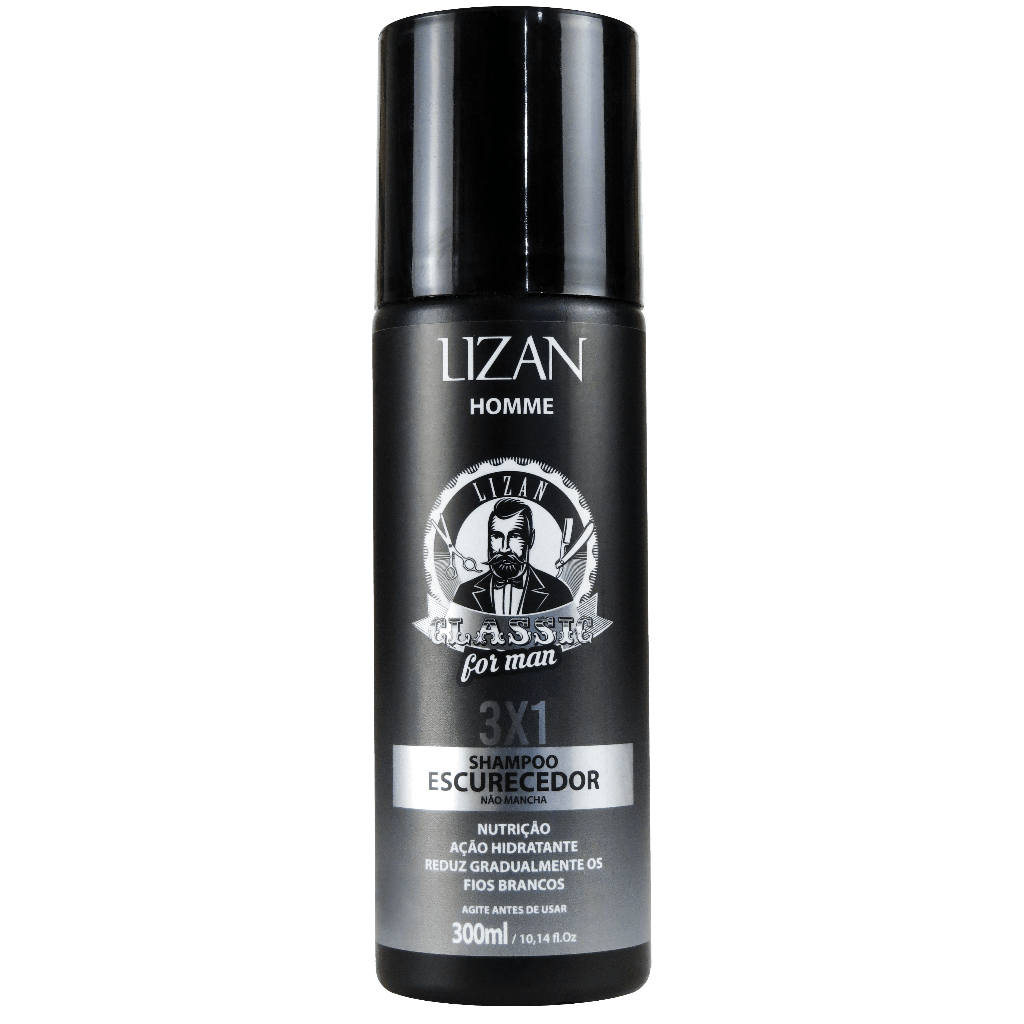 Lizan Silver Line Classic for Man Shampoo Escurecedor 300ml