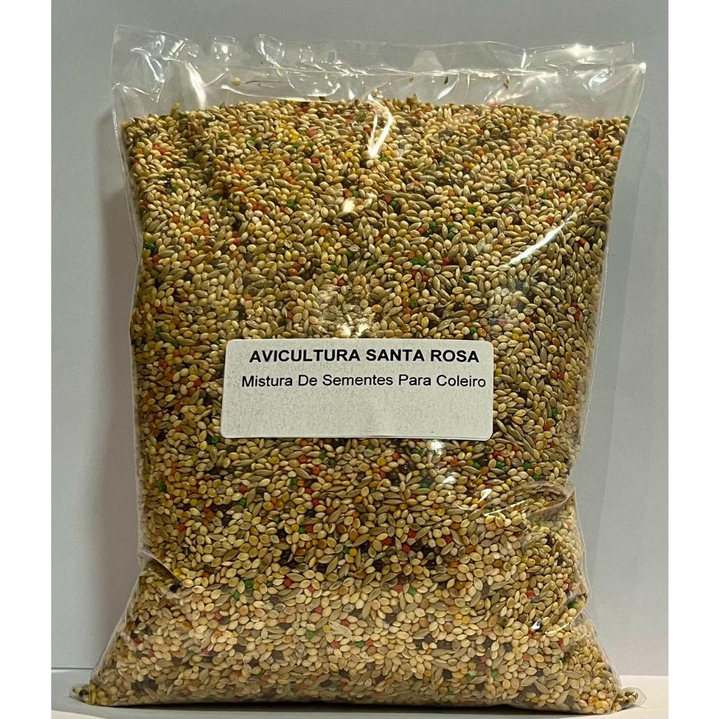 Mistura De Sementes Especial Para Coleiro 1kg em Oferta na Shopee