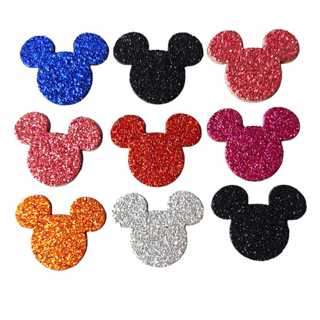 Kit 100 Adesivos Mickey/Minie E.v.a Coloridos Pet Shop Aplique Piercing em Oferta na Shopee