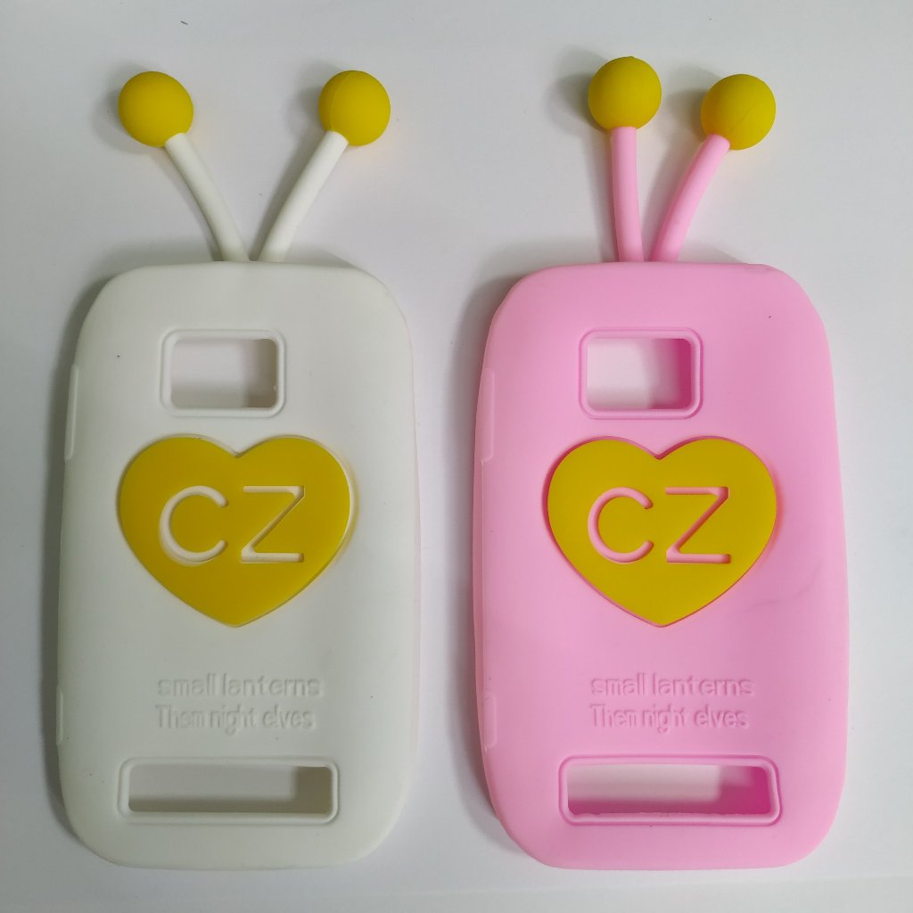 Capa de silicone macio aveludado para Nokia antigo n710