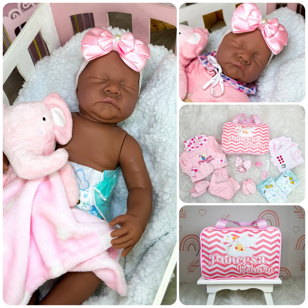 Bebe Reborn Realista Menina Siliconada Original