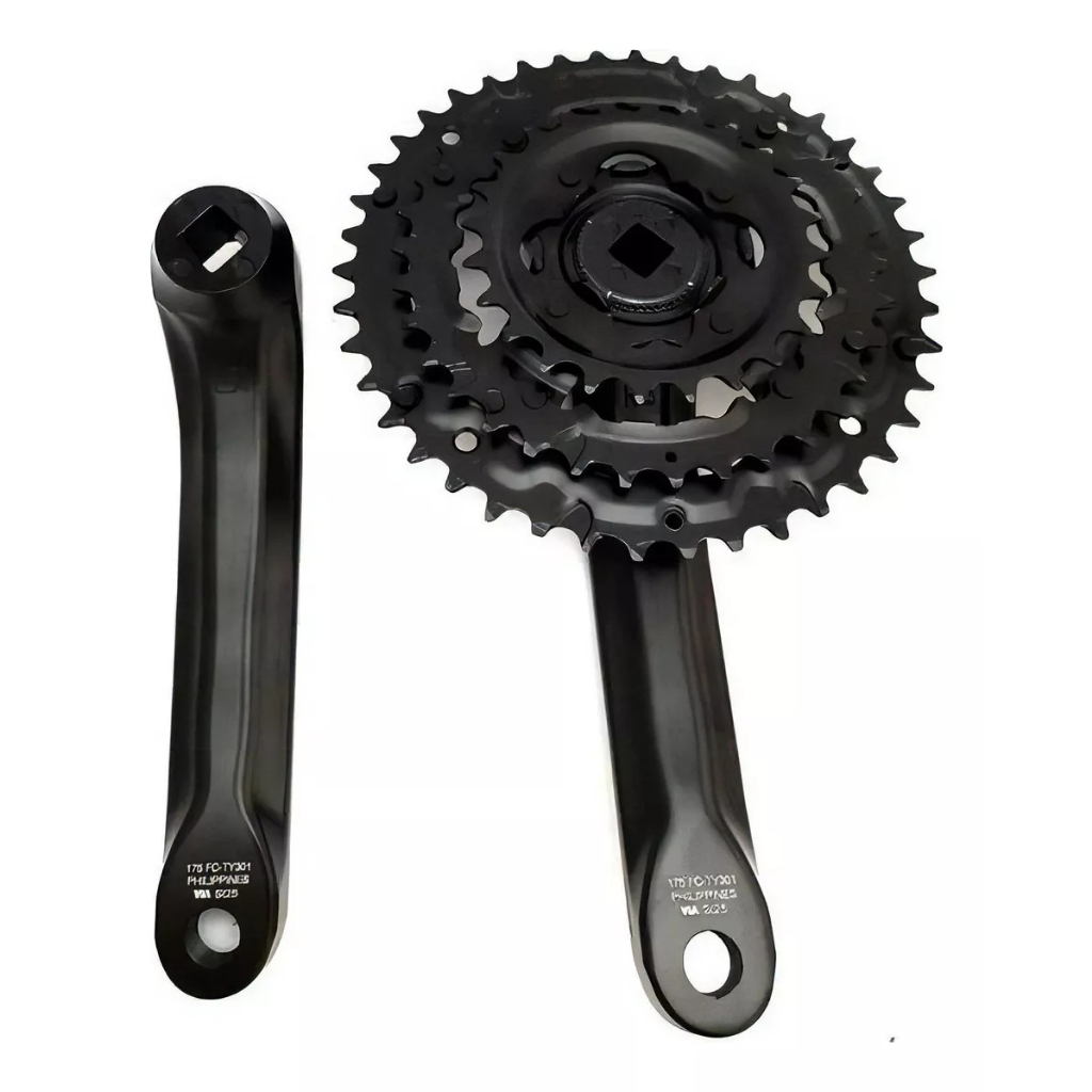 Pedivela Shimano Tourney Ty301 175mm Triplo 42/34/24 Dentes