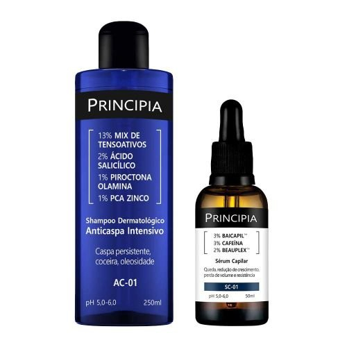 Principia kit shampoo Anticaspa+ Sérum capilar