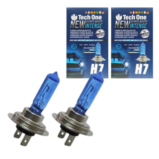 PAR LÂMPADA H7 SUPER BRANCA 55W 12V 8500K TIPO XENON TECH ONE em Oferta na Shopee