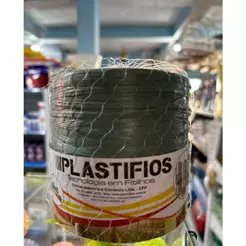 Fitilho para Amarração Verde 2000 Metros Fio 04 Plastifios