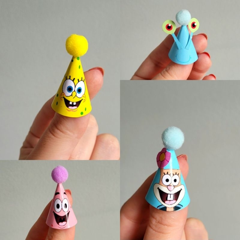 Mini chapéus bob/ kit com 10, 15 ou 20 unidades