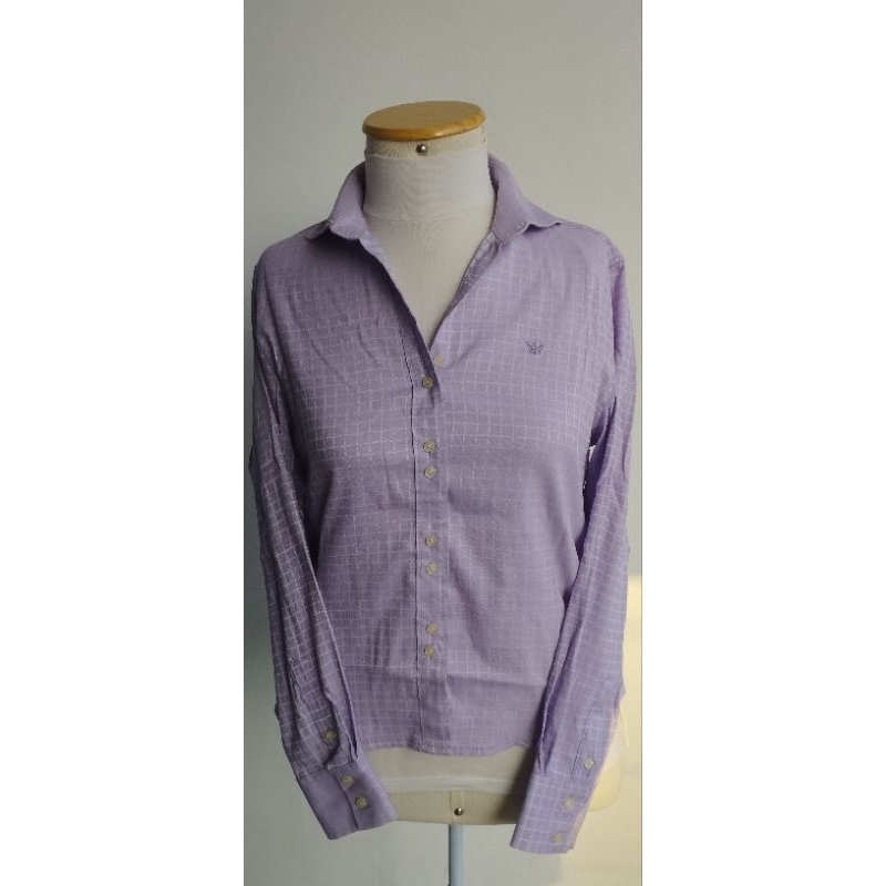 camisete xadrez Lilac adulto Colombo
