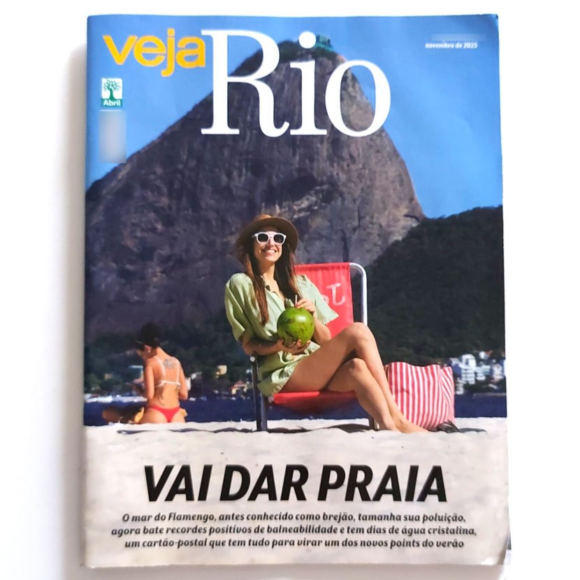 Revista Veja Rio 11/2023 Vai Dar Praia / Praia Do Flamengo