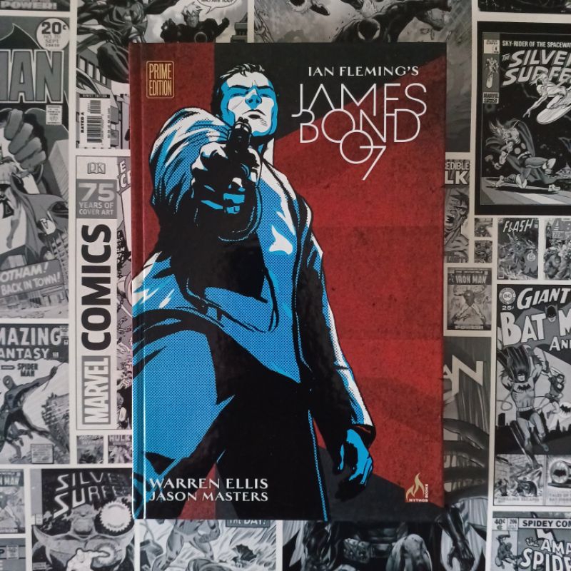 HQ - Ian Fleming's James Bond 007 PRIME EDITION - QUADRINHOS - WARREN ELLIS - MYTHOS EDITORA