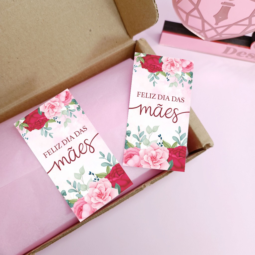 Clique e veja os modelos - Cartões 9x5cm - Dia Das Mães - Vários modelos - Pronta Entrega em Oferta na Shopee