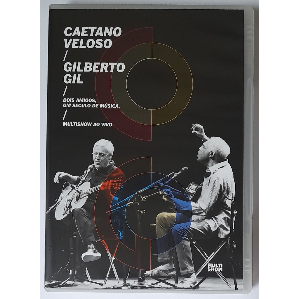 Dvd Caetano Veloso - Gilberto Gil - Multishow Ao Vivo - Lacrado