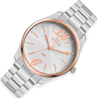 RELÓGIO TECHNOS FEMININO PRATA / ROSE 2035MWU/1K em Oferta na Shopee
