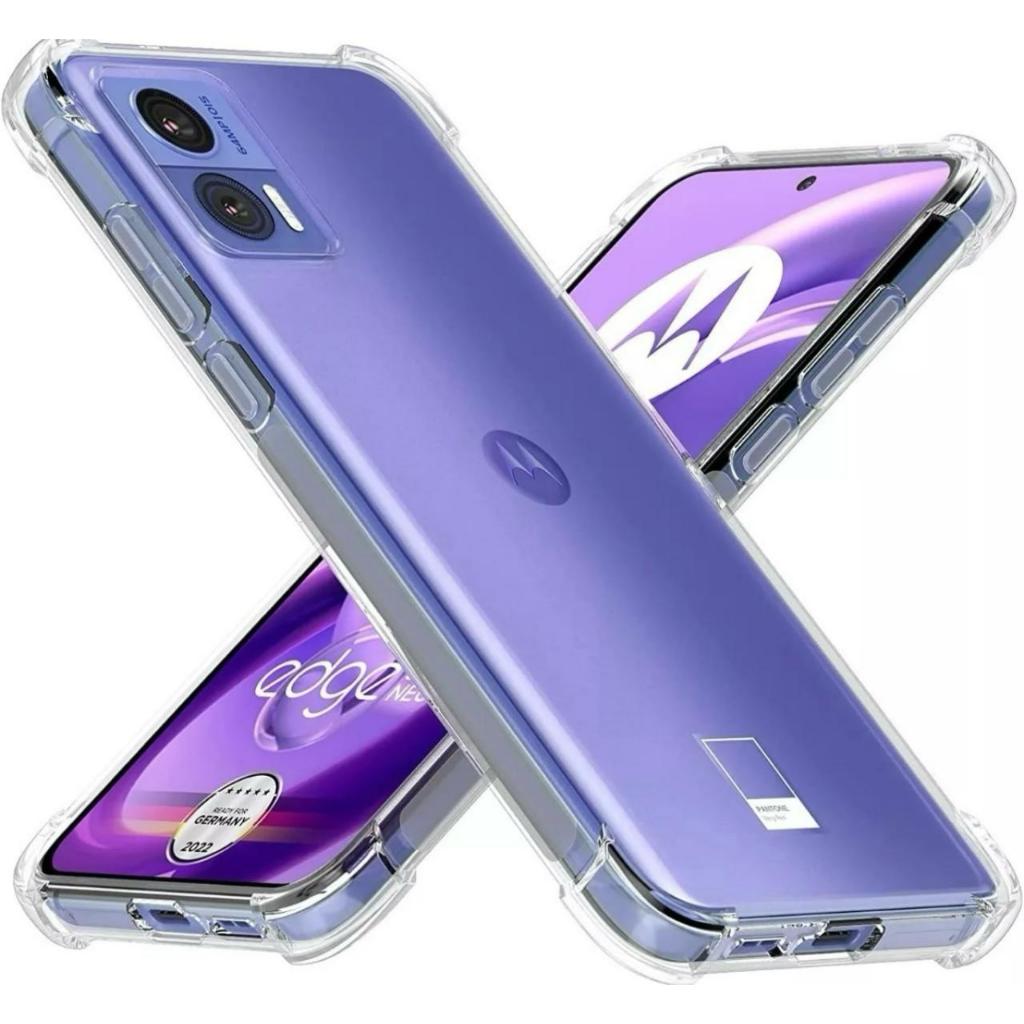 Capa Capinha Anti Queda + Película 3D Para Motorola Edge 30 Neo