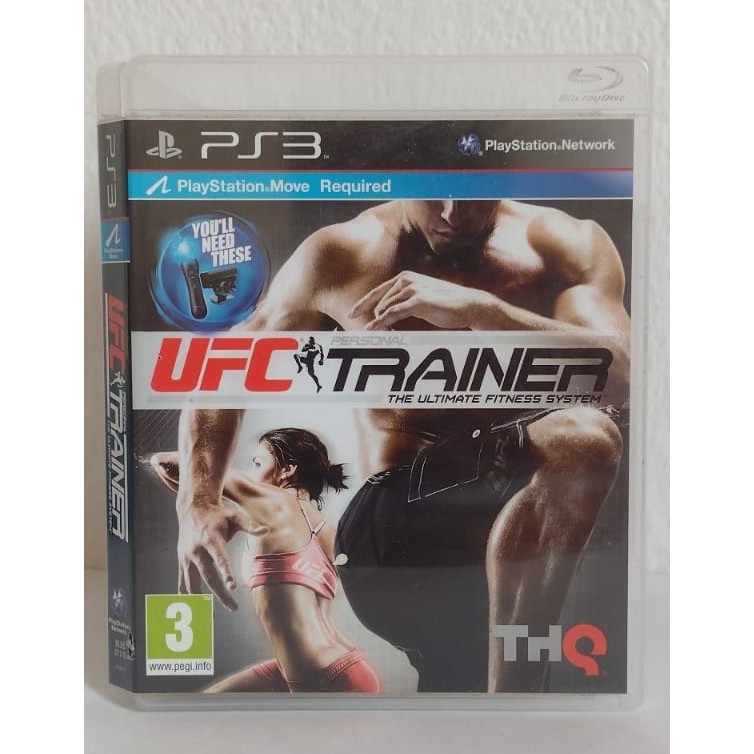Jogo UFC Personal Trainer: The Ultimate Fitness System PS 3 Mídia Física