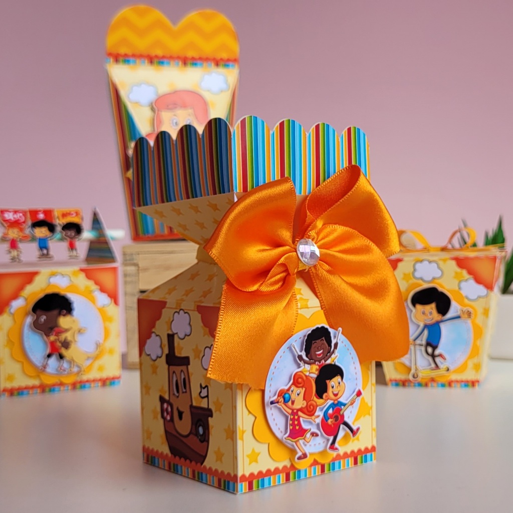Lembrancinhas Personalizada 3 Palavrinhas | Aniversário | Decoração | Festa | Caixas Prontas | 3D