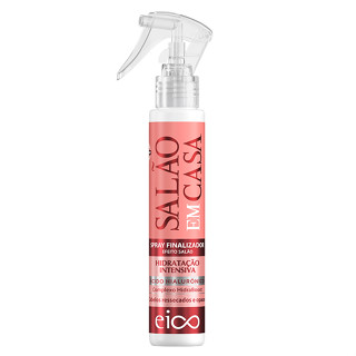 Eico Spray Leave-in Salão Em Casa Hidratação Intensiva Finalizador Proteção Térmica Antifrizz Recuperação 120ml