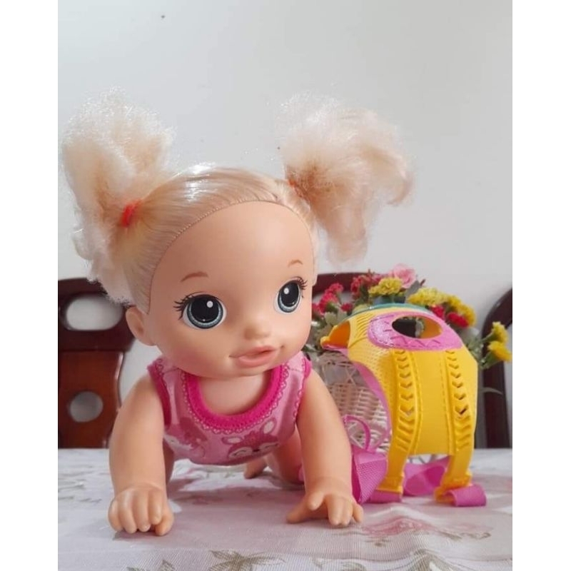 Boneca Baby Alive A Hora do Passeio Original Hasbro funcionando conforme fotos