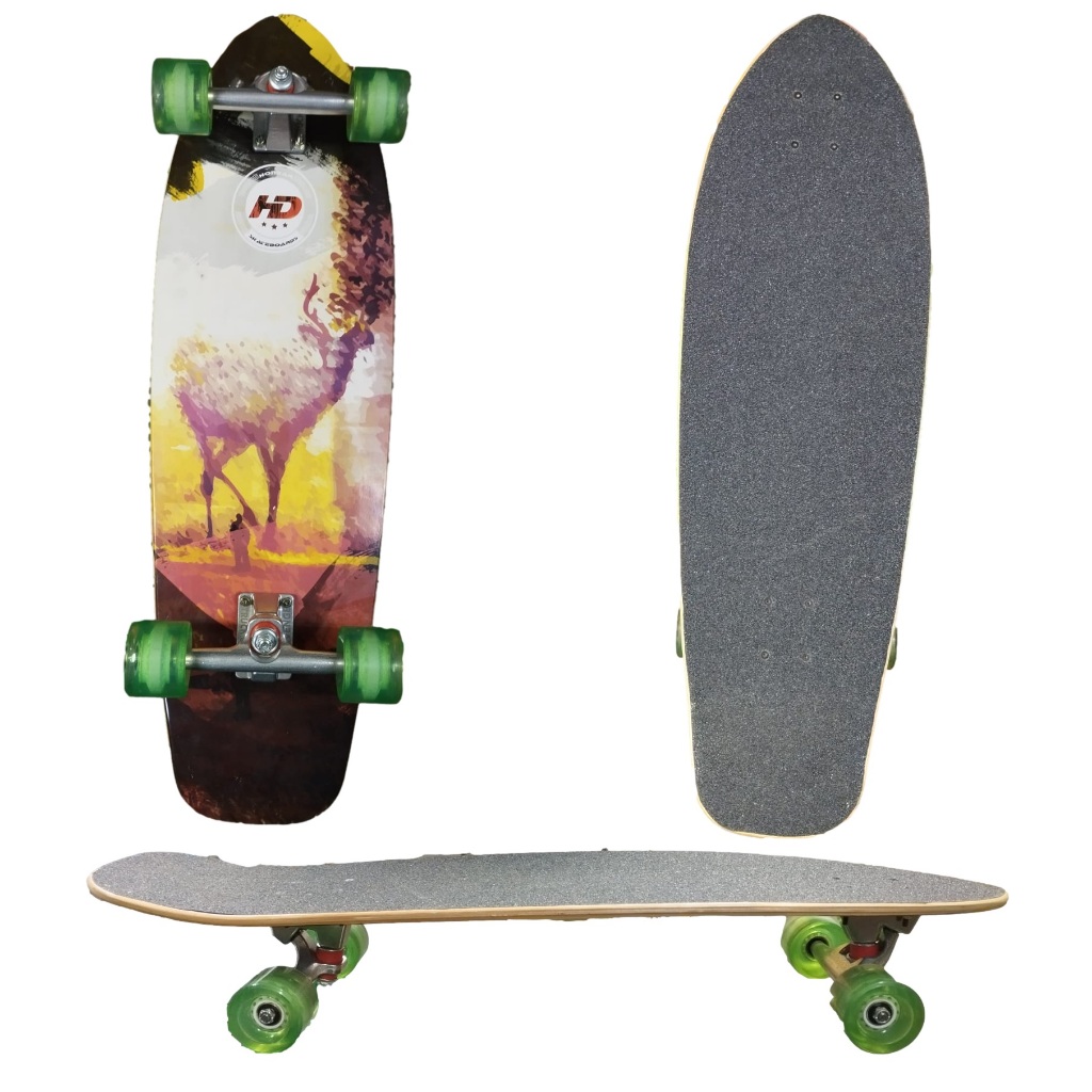 Skate Simulador Surf Hondar + Revenge Completo Montado