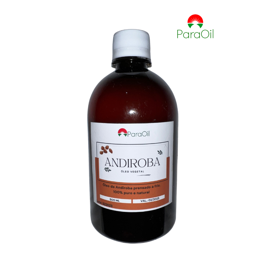 Óleo de andiroba 500ml, 100% puro em Oferta na Shopee