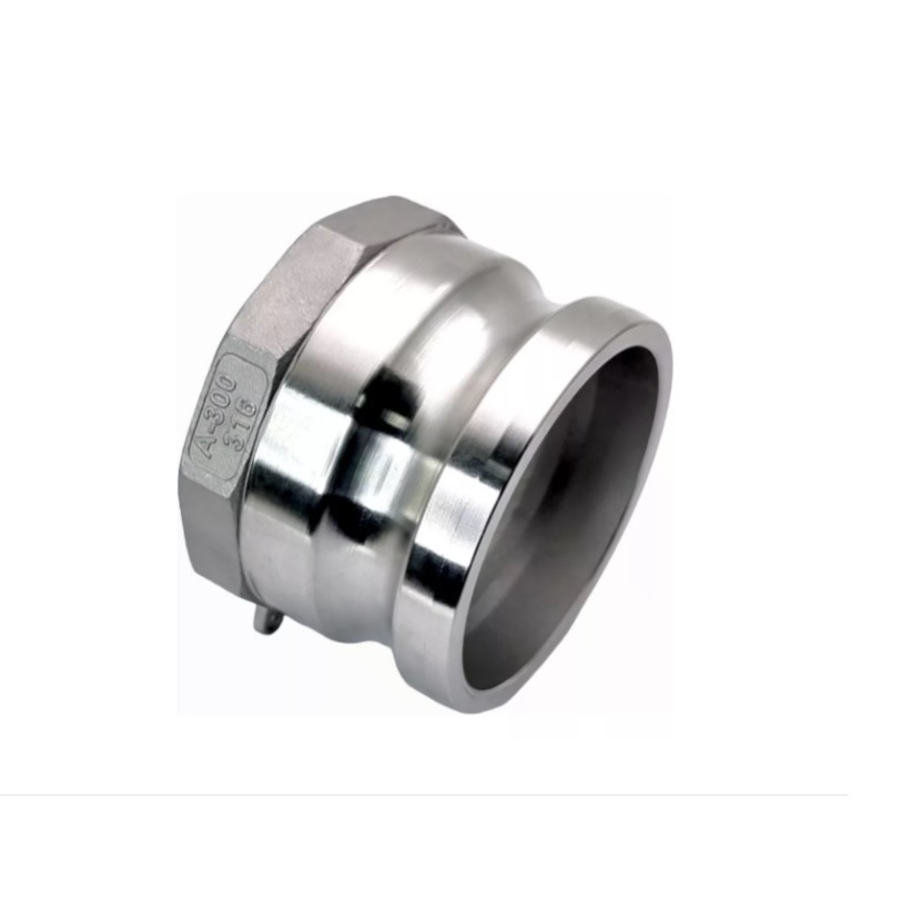 Conector Engate Rápido Camlock Inox 316 Tipo A - 3 Polegadas