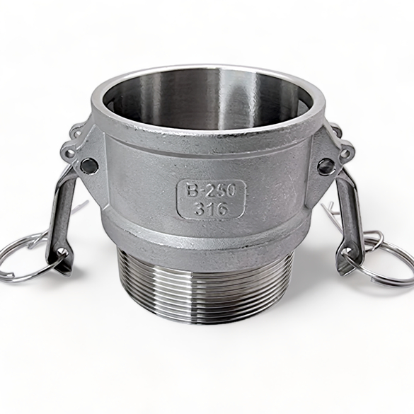 Engate Rápido Camlock Inox 316 - Tipo B - 2.1/2 Polegadas