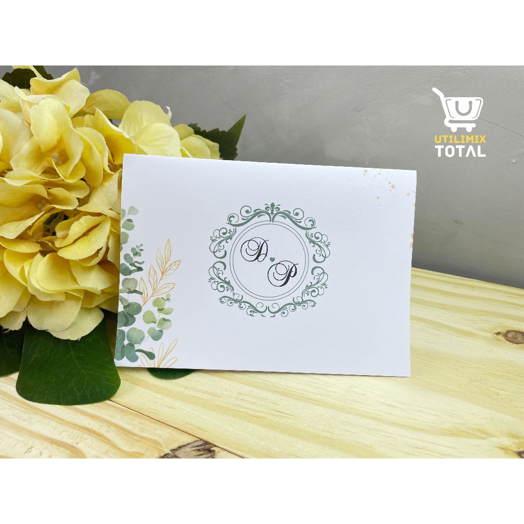 PROMOÇÃO! Convites de Casamento Verde