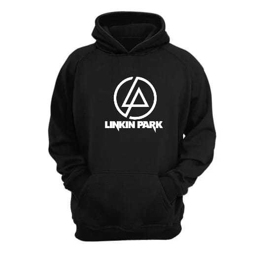 Moletom Canguru Linkin Park Banda Rock Logo Blusa de Frio Agasalho Moleton Estampado Promoção