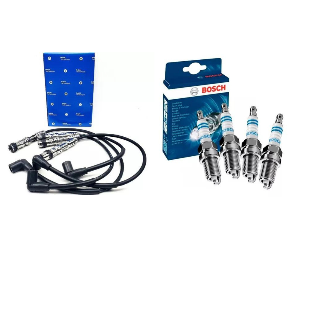 Kit Jogo Cabos E Velas Gol G4 G5 G6 G7 1.6 Ea111 2005 A 2021 em Oferta na Shopee