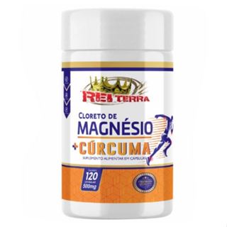 Cloreto de Magnésio + Cúrcuma 120 Cápsulas em Oferta na Shopee
