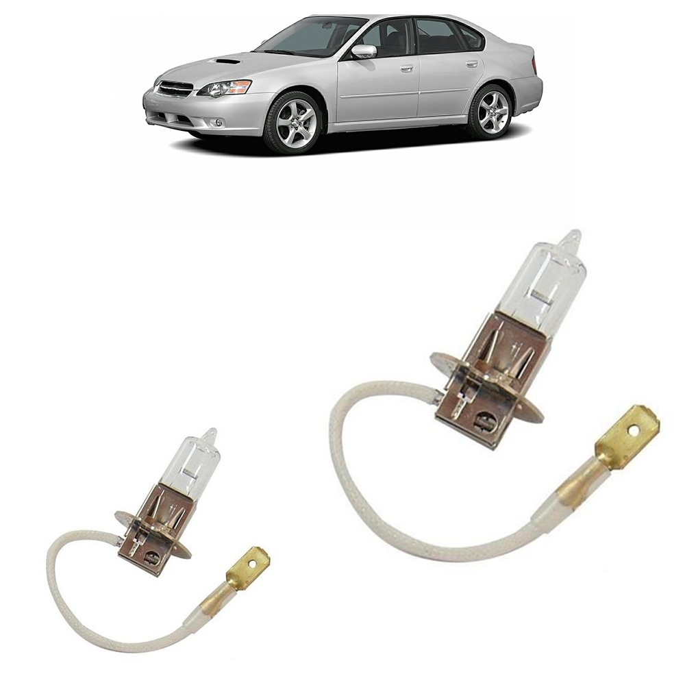 Par Lâmpada Automotiva Halógena Legacy 1998 1999 2000 2001 2002 2003 2004 2005 2006 H3 12V 35W - Spare Parts and Accessories for Vehicles