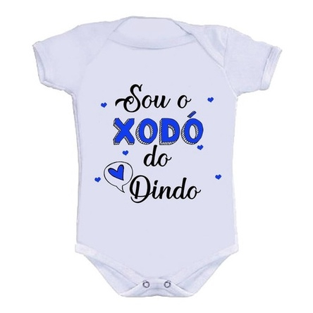Body Sou O Xodó Do Dindo Bebê Personalizado Divertido