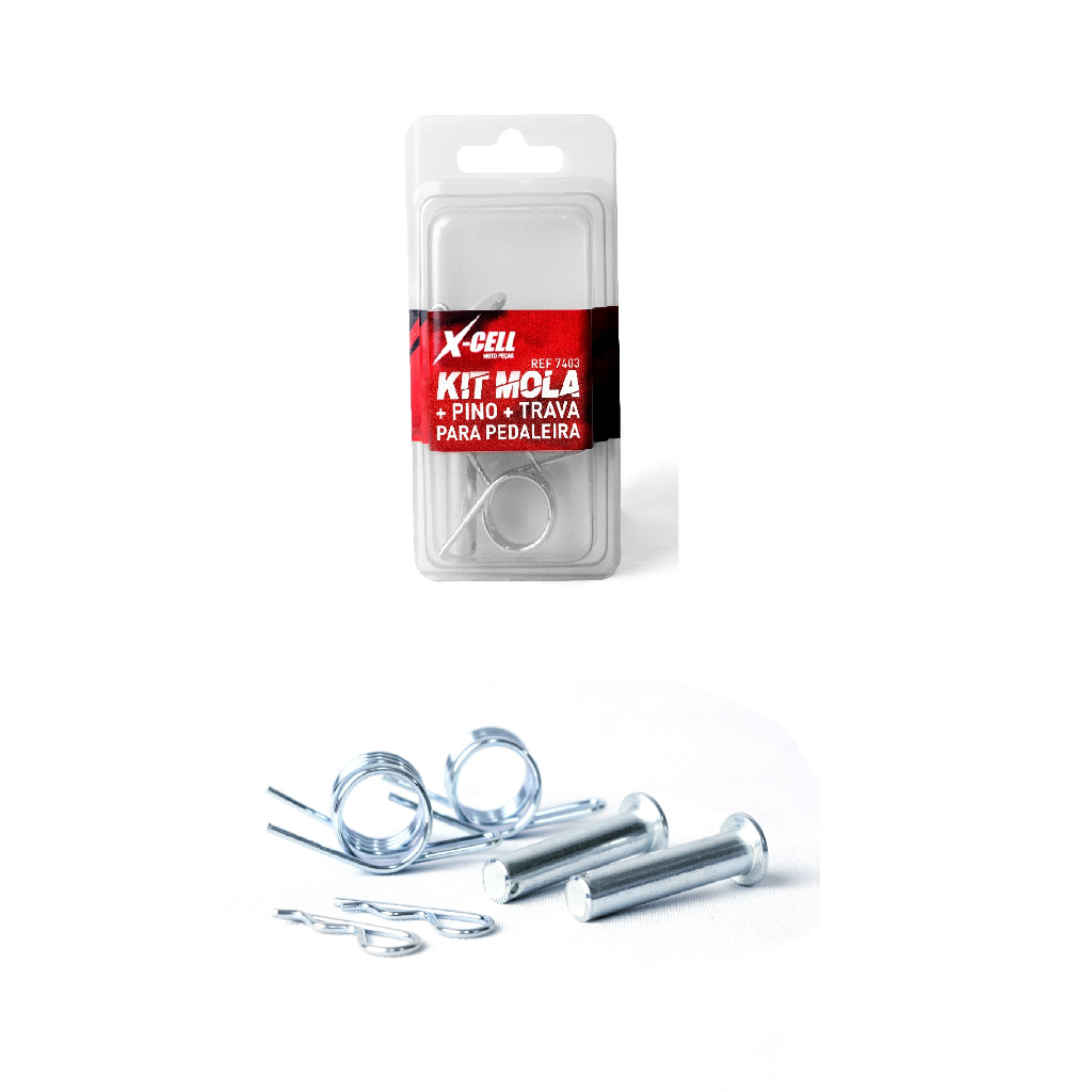 Kit Mola Pino e Trava Da Pedaleira XL 125 / XLS 125 / XLR 125 / XL 250 / XLX 250 / XLR 250