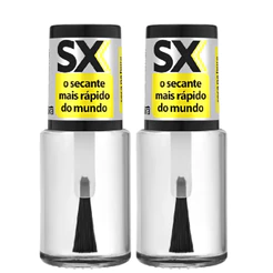 kit 2 SX Secante de Esmalte CORA 10ml Seca na Hora
